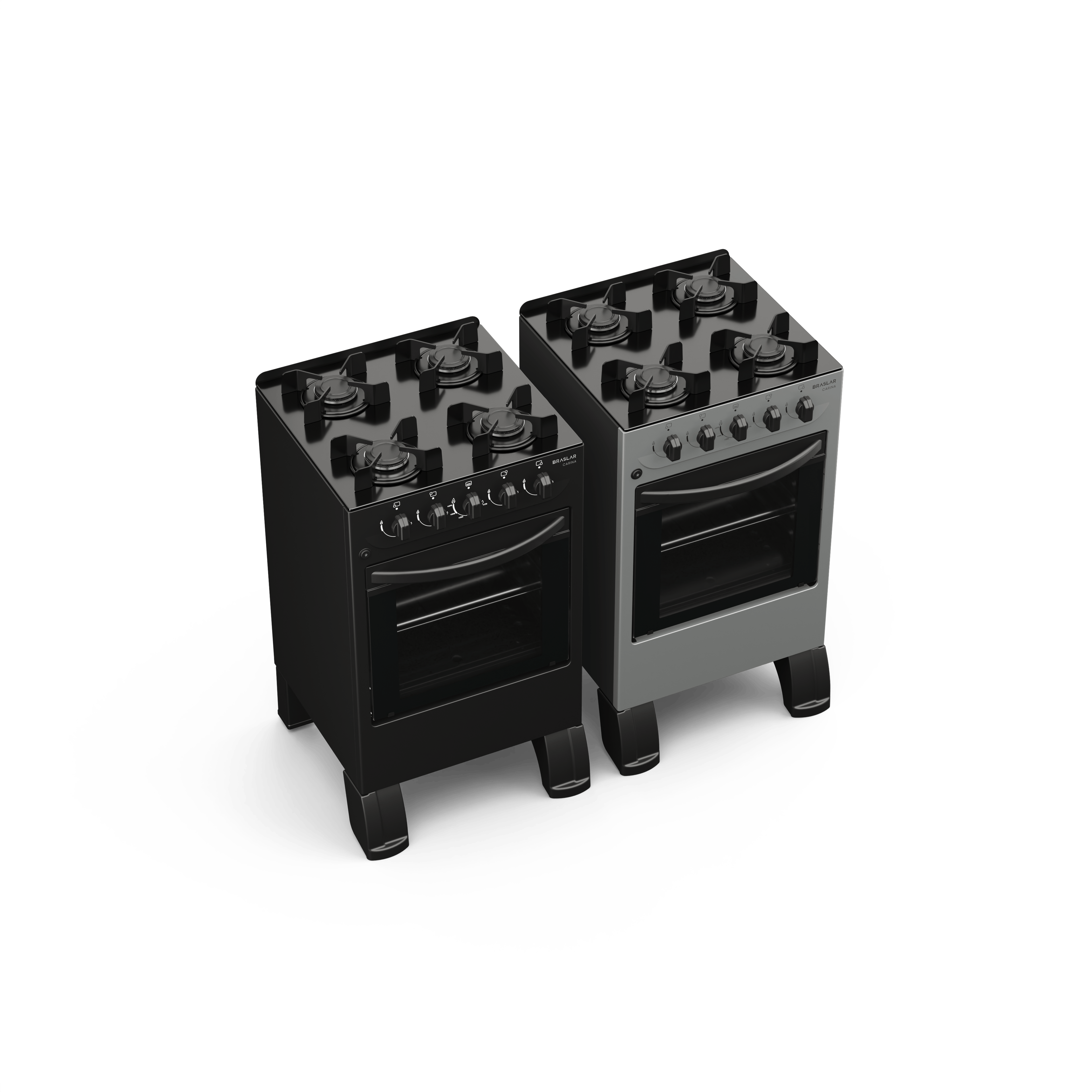 Fogão 4 Bocas Carina Front Control — imagem 1 de 6