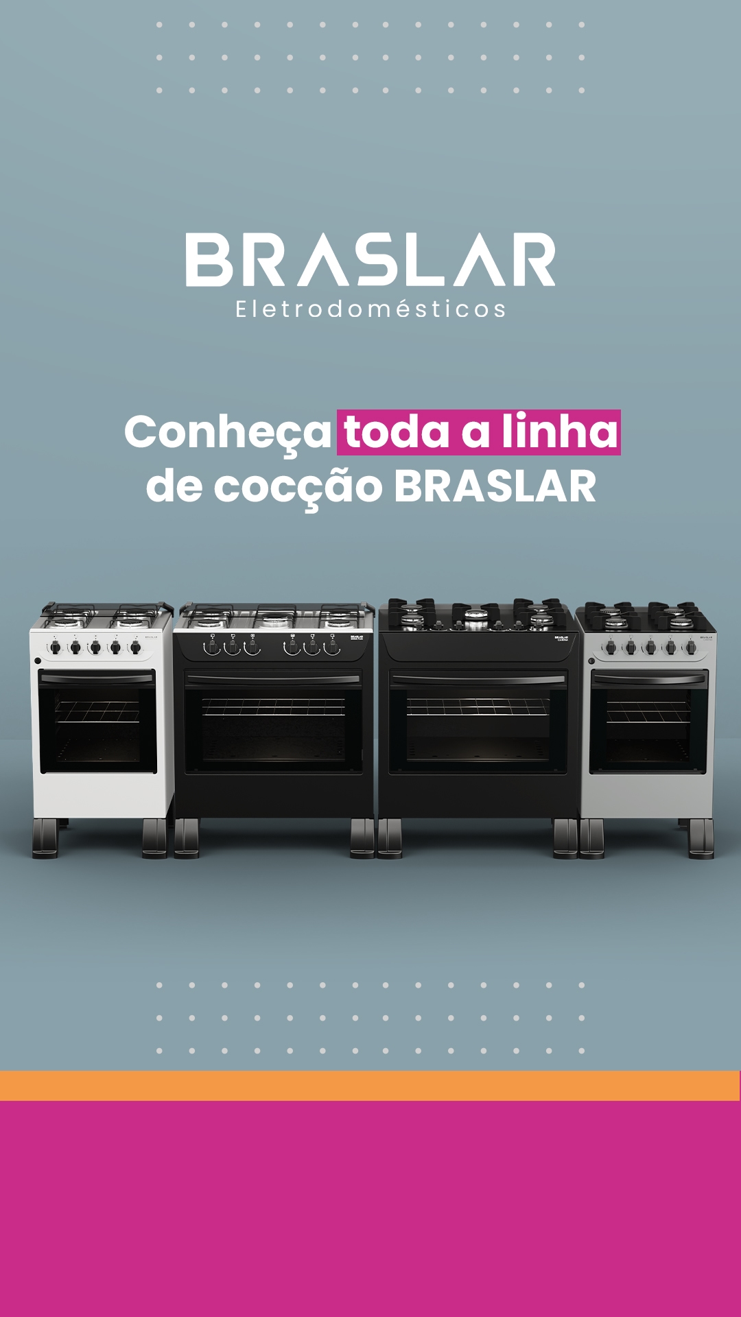 Linha de cocção Braslar Eletrodomésticos — conheça toda a linha