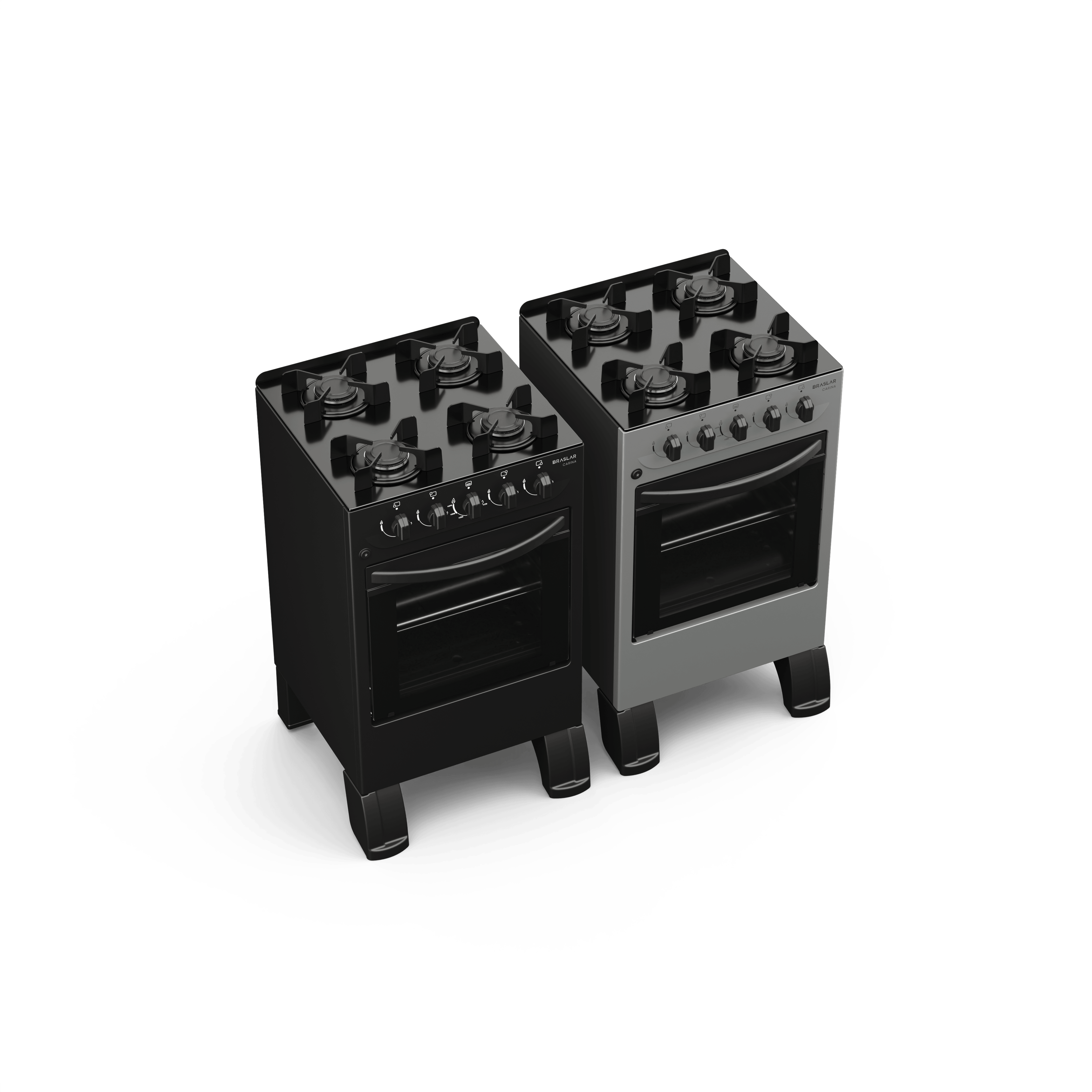 Fogão 4 Bocas Carina Front Control